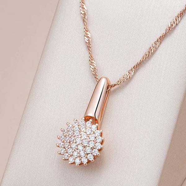 Crystal Flower Necklace